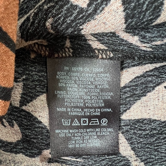 Anthropologie Maeve Mirabilis Batwing Kimono Sleeve Knee Length Dress, size 0 - Picture 10 of 11